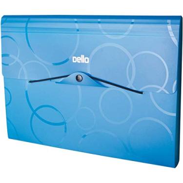 Imagem de Pasta sanfonada A4 com 12 divisórias Azul 6070.c Dello