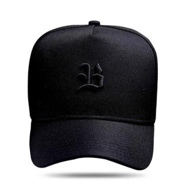 Imagem de Bone blck brasil snapback basic logo all