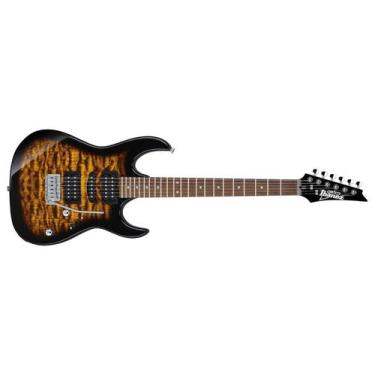 Imagem de Guitarra 6C RG GIO Sunburst Ibanez RG Series GRX70QA-SB F035