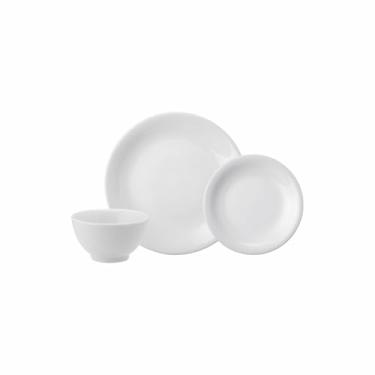 Imagem de Serviço de Baixela 18 Peças em Porcelana, Modelo Voyage Coup, Redondo, Porcelana Schmidt