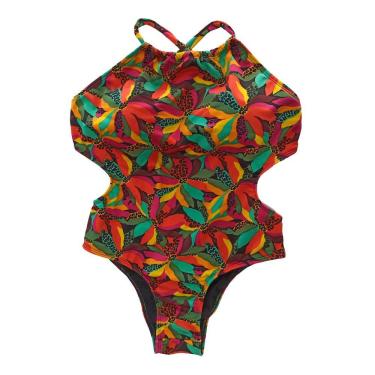 Imagem de Maiô body cropped engana mamãe bojo embutido P ao 48