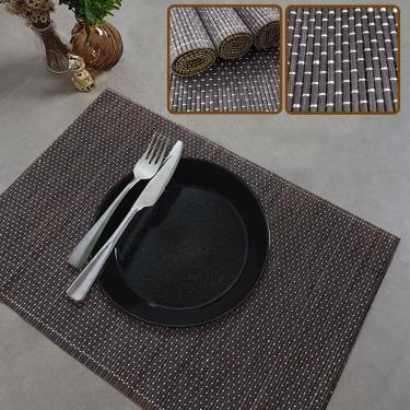 Imagem de 4 Jogo Americano Esteira Bambu Natural Tocantins Mr 30X45