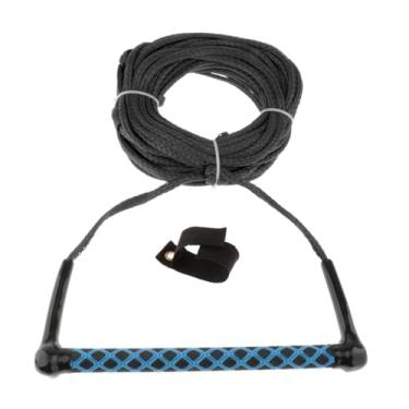 Imagem de oshhni Corda para esqui aquático Wake Board, linha de wakesurf com alça, corda de wakeboard profissional multiuso e resistente para esportes aquáticos, Corda Negra