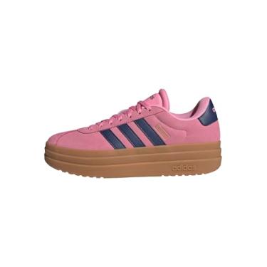 Imagem de adidas Tênis feminino Vl Court Bold 36, Bliss Rosa Azul Escuro Dourado Metálico, 39 BR