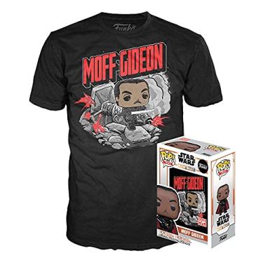 Imagem de Star Wars Funko The Mandalorian Pop! & Tee Box Moff Gideon Camisetas tamanho G