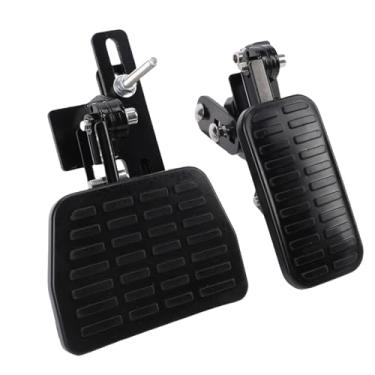 Imagem de Asixxsix Extensores do Pedal do Freio de Gasolina, Comprimento Ajustável e ângulo Universal Não Deslize Freio e Pedais de Acelerador Extender para Carros de Pilotos Curtos, Fácil de