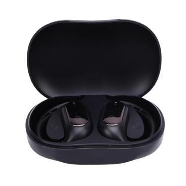 Imagem de Diyeeni Fones de Ouvido Sem Fio, Fones de Ouvido Bluetooth, Broto de Ouvido Com Som Surround 3D, Fones de Ouvido Confortáveis Com Orifícios e Estojo de Carregamento para Corrida, (Preto)