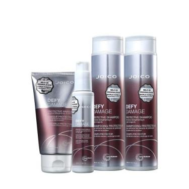 Imagem de Kit Joico Defy Damage  Protective Shield e Mask  (4 produtos)
