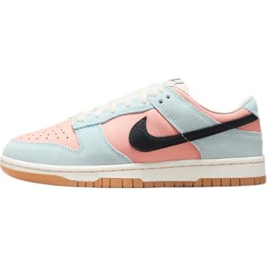 Imagem de Nike Tênis Feminino Dunk Low (Hj7341-474, Azul Glaciar/Laranja Ártico/Marfim Claro/Off Noir) Tamanho 7