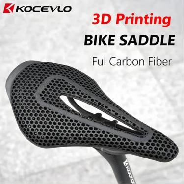 Imagem de Selim De Bicicleta Confortável E Respirável De Fibra De Carbono Oca Im