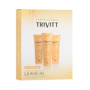 Imagem de Kit Home Care Trivitt Itallian com  Leave-In 3 itens - Itallian Hairte