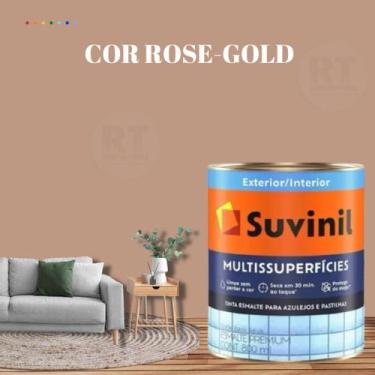 Imagem de Tinta Epóxi Base Água Suvinil Multissuperfícies Antimofo Cor Rosa Lavá