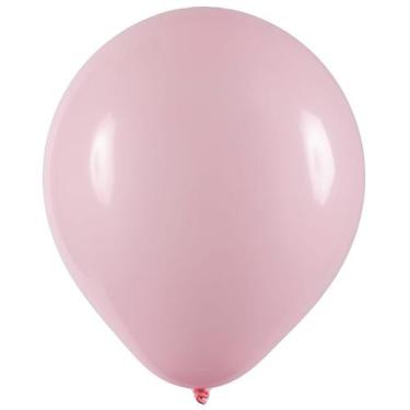 Imagem de BALÃO REDONDO LISO - ART-LATEX Nº 07 - ROSA CLARO - Pacote com 50 unid