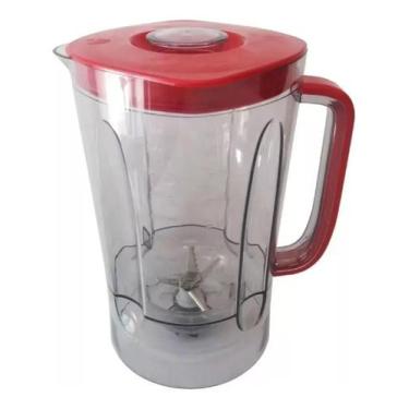 Imagem de Copo Liquidificador Philco Ph900 Vermelho Com 06 Laminas