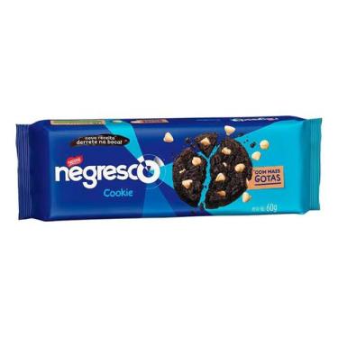 Imagem de Kit c/ 6 Biscoito Nestle Cookie Negresco Gotas 60g - Nestlé