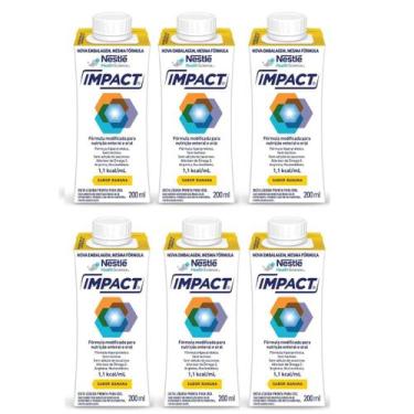 Imagem de Impact 200 ml Banana - Kit com 6 unidades - Nestlé Health Science