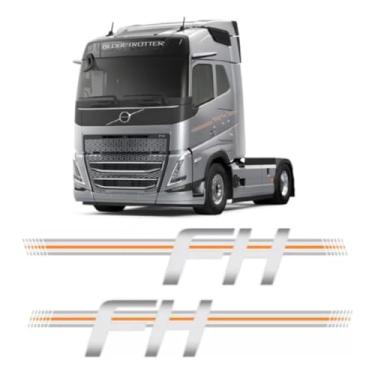 Imagem de Faixa Caminhão Fh 400 540 Adesivo Lateral-genérico