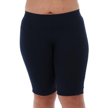 Imagem de Bermuda Plus Size Feminina Ciclista Fitness Marinho - ANISTIA, G4