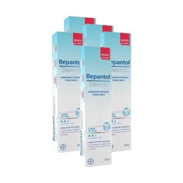 Imagem de Kit 5 Bepantol Derma Toque Seco 30g Econômico Full - Bayer