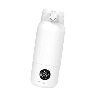 Imagem de harayaa Aquecedor de mamadeiras portátil para viagem, aquecedor portátil para todas as mamadeiras, multifuncional, temperatura constante, Cy520