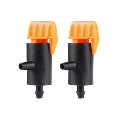 Imagem de 3Pcs Mini Valve Micro Drip Irrigation System Tool Adjustable Dripper Pressure Compensated Hose Connector Regulator