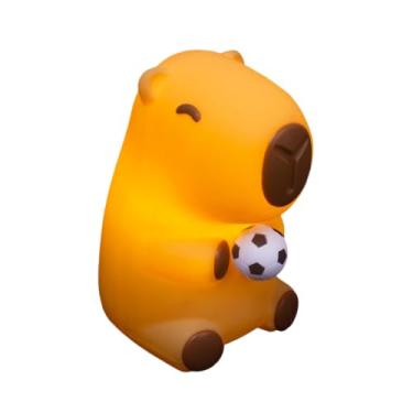 Imagem de Luminária Infantil Capivara Baby 3d Led Bivolt Criativa Fofa (Futebol)