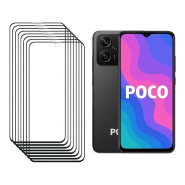 Imagem de 8 Películas de Vidro 3D Todos Modelos Poco: C50 C51 C61 F6 F3 F5 M2 M3 M6 X5 X6 PRO PLUS (C65)