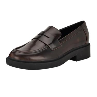 Imagem de Calvin Klein Mocassim feminino Otinya, Marrom-escuro 200, 40