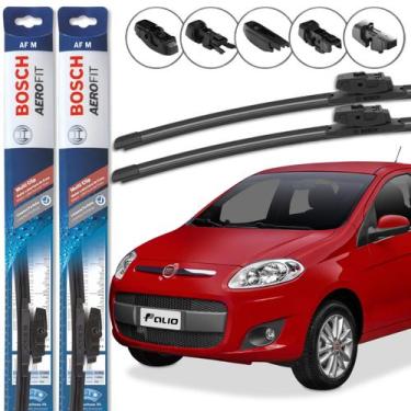 Imagem de Par Palheta Limpa Parabrisa Original Bosch Palio 2012 a 2017