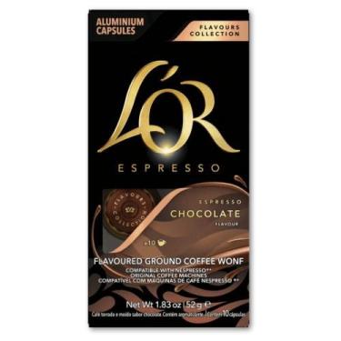 Imagem de Café Em Cápsulas Lor Para Nespresso Chocolate - 10 Capsulas