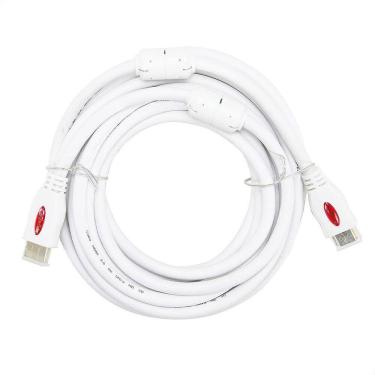 Imagem de Cabo Hdmi 2.0 4K Ultra Hd 3D, Branco - 20 Metros