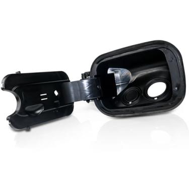 Imagem de Caixa de tubo de enchimento de tanque de combustível 84749791 adequada para Chevy Silverado 2500 HD 3500 HD para GMC Sierra 2500 HD 3500HD 2020-2025 Cama box a gás de 2,5 m, tampa de gás combustível