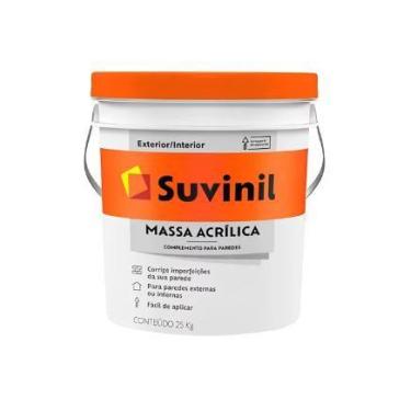 Imagem de Massa Acrilica Balde 25kg Suvinil 50687605 - Suvil