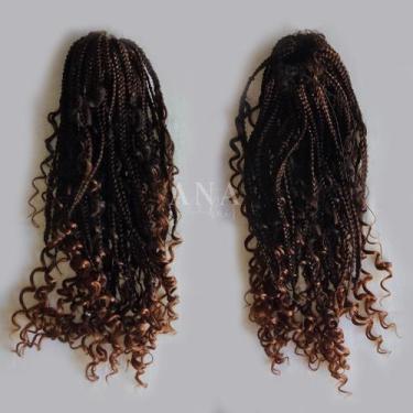 Imagem de Rabo de cavalo cacheado - Ana Hair, CASTANHO ESCURO