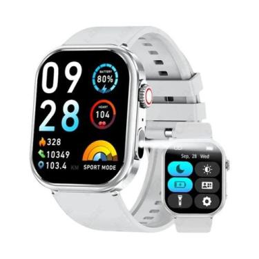 Imagem de Relógio Inteligente Bluetooth Masculino Com Tela Grande LIGE 2.01 HD M