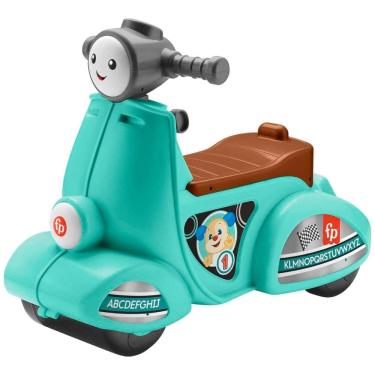 Imagem de Moto Inteligente e Interativa com Luzes e Músicas para Bebês de 1 Ano ou Mais, Fisher-Price, Azul
