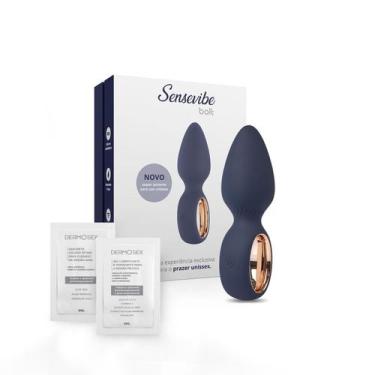 Imagem de Plug Vibratório Recarregável Sensevibe Bolt Brinde - A SÓS