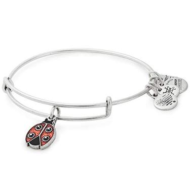 Imagem de Alex and Ani Pulseira feminina Charity by Design Ladybug II, One Size, NA, Na,