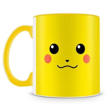 Imagem de Caneca de Porcelana Personalizada Pokémon Pikachu - Alta Resistência e