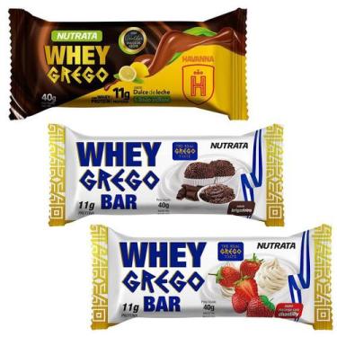Imagem de WHEY GREGO BAR DE PROTEÍNA (40g) - NUTRATA
