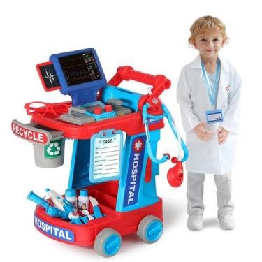 Imagem de Kit de Juego de Médico Phobby con Disfraz y Estetoscopio