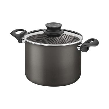 Imagem de Caldeirão Paris em Alumínio com Tampa de Vidro 28 cm 11,8 L Tramontina