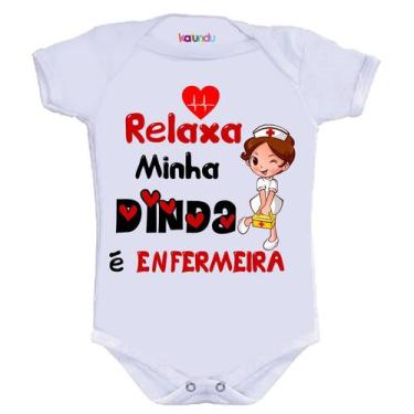 Imagem de Body Divertido - Dinda Enfermeira - KALUNDU KIDS, GG