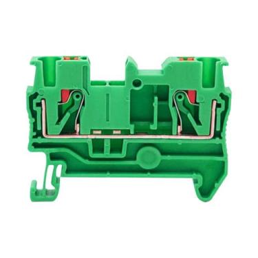 Imagem de Bloco De Terminais Sem Parafuso De 2.5mm 100PCS PT2.5 NS35 Para Trilho