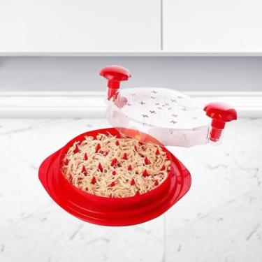 Imagem de Triturador de frango, ferramenta trituradora de peito de frango, máquina de triturar carne visível, tira antiderrapante forte, cabo ergonômico, livre de BPA, adequado para carne de porco e frango