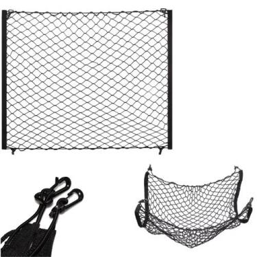 Imagem de Rede porta malas em nylon 70x70cm automotivo universal - GEOBER