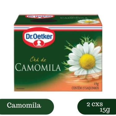 Imagem de Kit 2 Chás Camomila Dr. Oetker Caixa 15g 15 Unidades