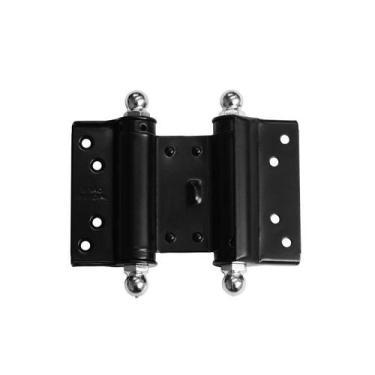 Imagem de Dobradiça União Mundial Aço Vai E Vem 3" Preto