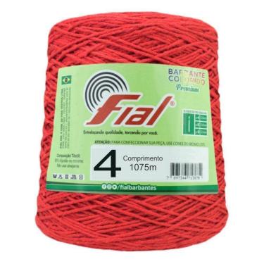 Imagem de Barbante Colorido N04 700G - Fial 79-Vermelho