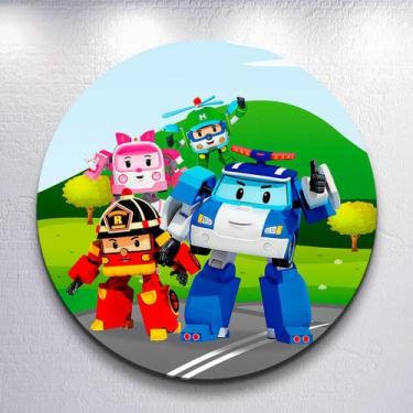 Imagem de Painel Redondo Estampas Infantil Capa Festa Tamanhos Diversos Grande M